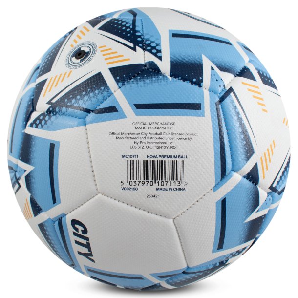 Manchester City FC Premium Nova Fodbold - Str. 5