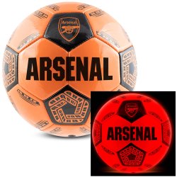 Arsenal FC LED lysende fodbold - Str. 5