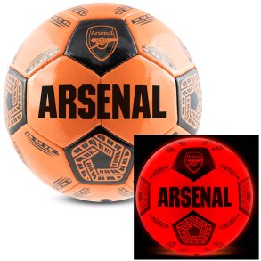 Arsenal FC LED lysende fodbold - Str. 5
