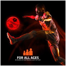 Liverpool FC LED lysende fodbold - Str. 5