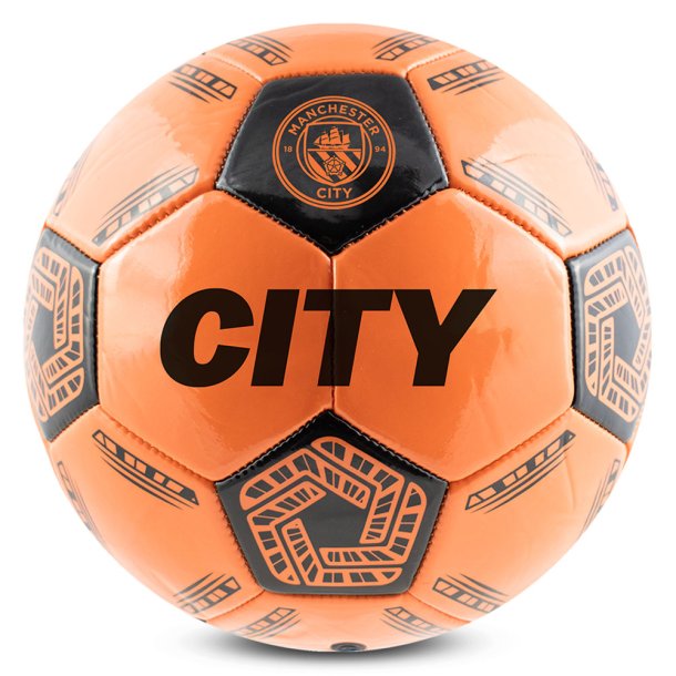 Manchester City FC LED lysende fodbold - Str. 5