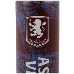 Aston Villa FC HD Logo Printet Aluminium Drikkedunk 