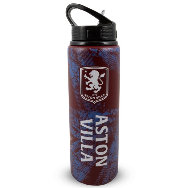 Aston Villa FC HD Logo Printet Aluminium Drikkedunk 