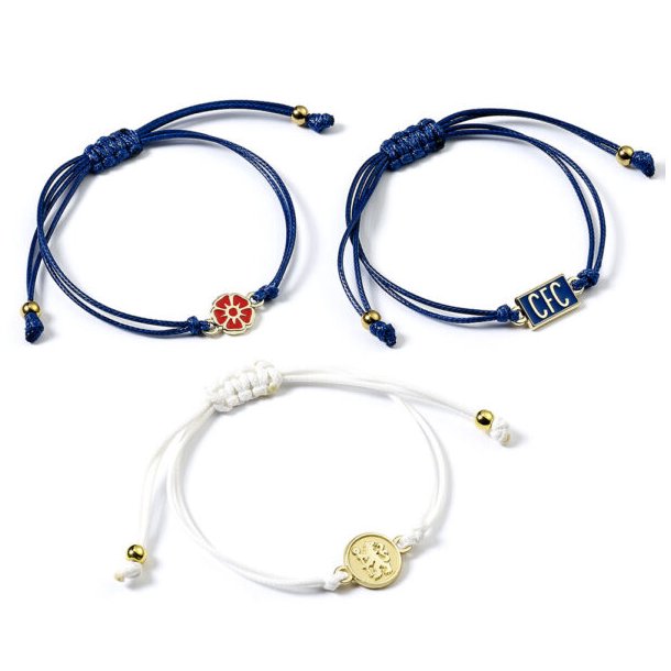 Chelsea FC Venskabsarmbnd med 3 Designs