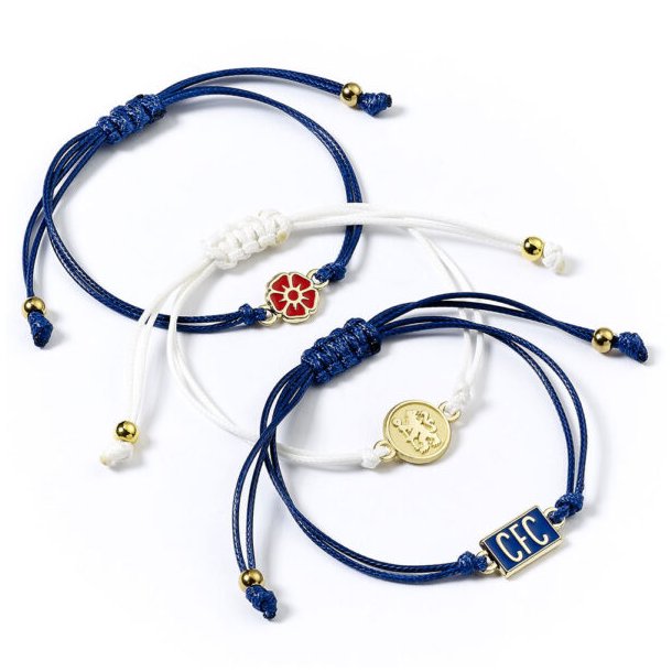 Chelsea FC Venskabsarmbnd med 3 Designs