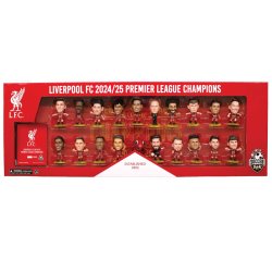 Liverpool FC Soccerstarz Sson 24-25 Premier League Champions Teampakke med 20 spillere