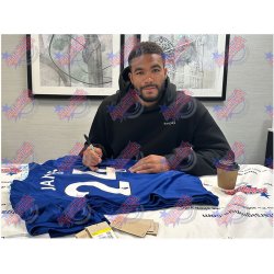 Chelsea FC Reece James signeret trje (indrammet)