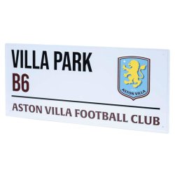 Aston Villa FC Gadeskilt
