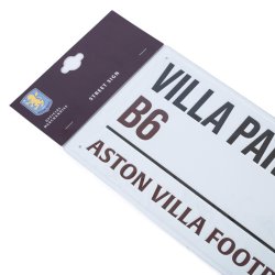 Aston Villa FC Gadeskilt