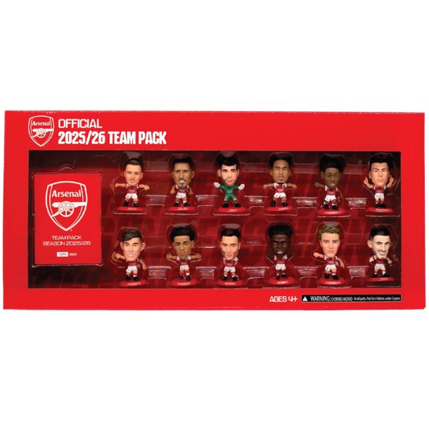 Arsenal FC Soccerstarz Teampakke Sson 25-26