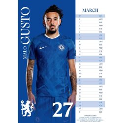 Chelsea FC A3 Kalender 2026