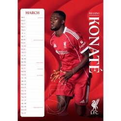 Liverpool FC A3 Kalender 2026