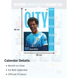 Manchester City FC A3 Kalender 2026