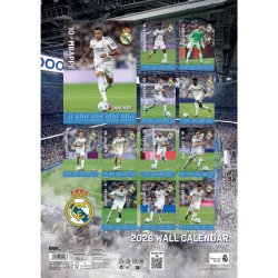 Real Madrid FC A3 Kalender 2026