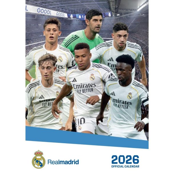 Real Madrid FC A3 Kalender 2026