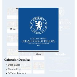 Chelsea FC Bord Kalender 2026