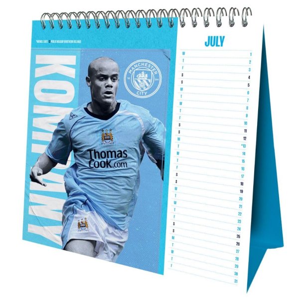 Manchester City FC Bord Kalender 2026