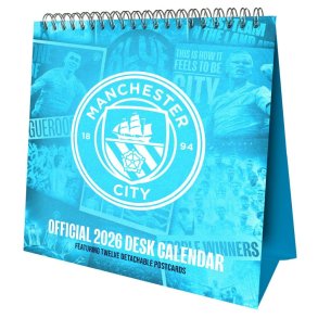 Manchester City FC Bord Kalender 2026
