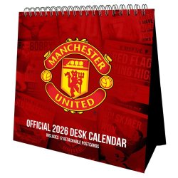Manchester United FC Bord Kalender 2026