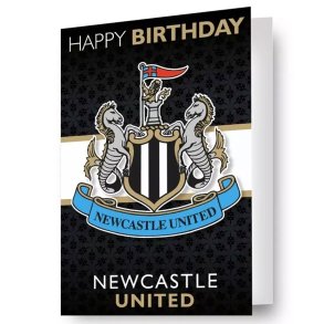Newcastle United FC 3D Fdselsdagskort