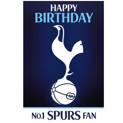 Tottenham Hotspur FC 3D Fdselsdagskort