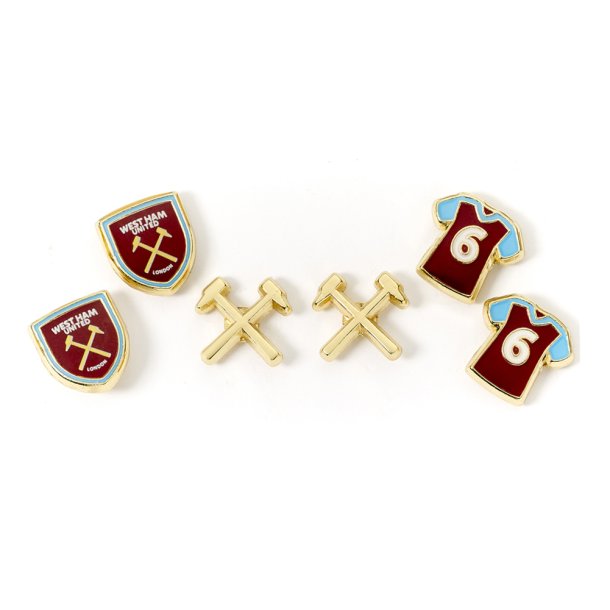 West Ham United F.C. �reringe s�t med 3 Designs