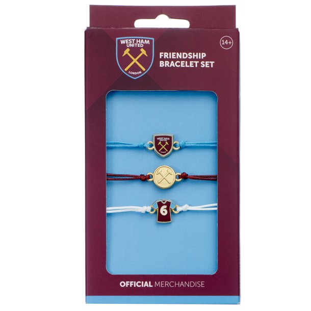 West Ham United FC Venskabsarmb�nd med 3 Designs