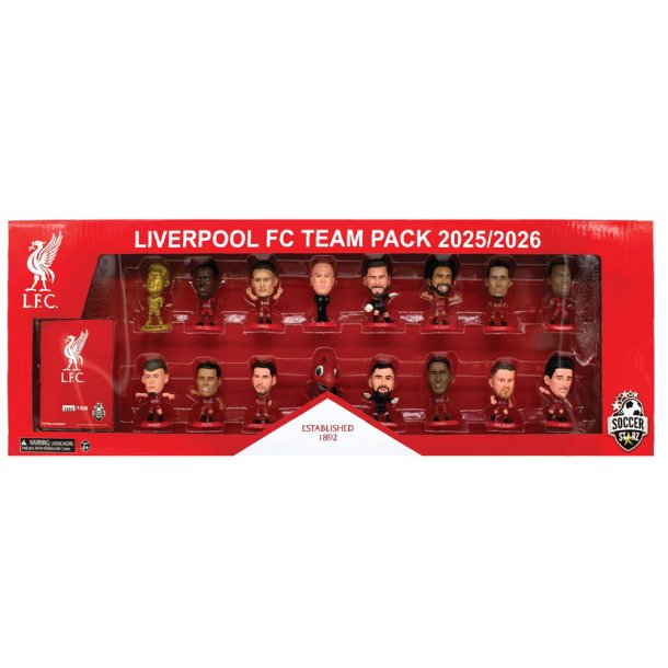 Liverpool FC Soccerstarz Teampakke s�sonen 25-26