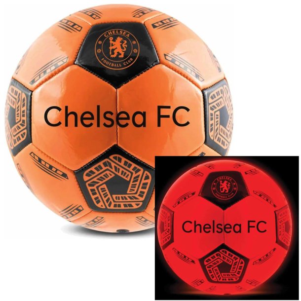 Chelsea FC LED lysende fodbold - Str. 5