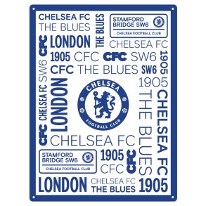 Chelsea FC Montage Skilt