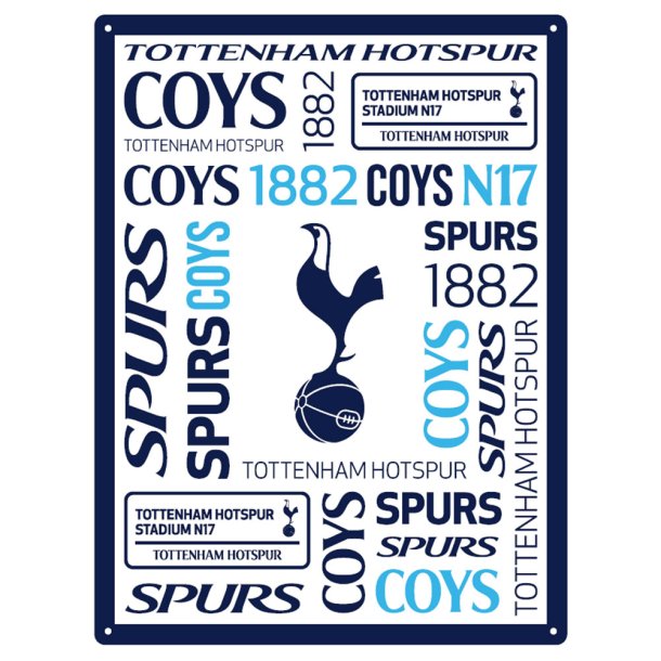 Tottenham Hotspur FC Montage Skilt