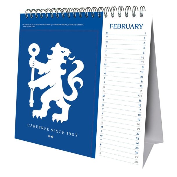 Chelsea FC Bordkalender 2027