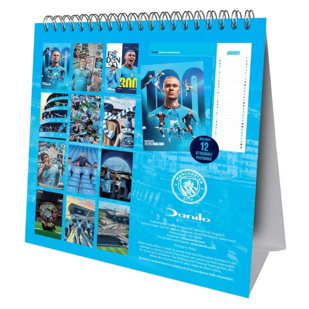 Manchester City FC Bordkalender 2027