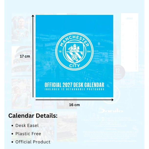 Manchester City FC Bordkalender 2027