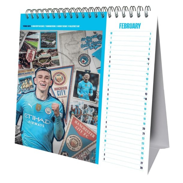 Manchester City FC Bordkalender 2027