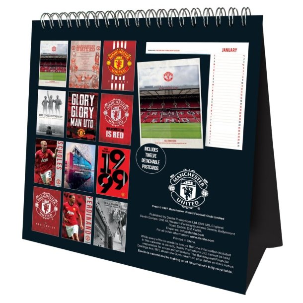 Manchester United FC Bordkalender 2027