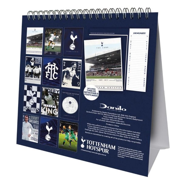Tottenham Hotspur FC Bordkalender 2027