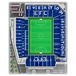 Everton FC 3D Stadium Puslespil 