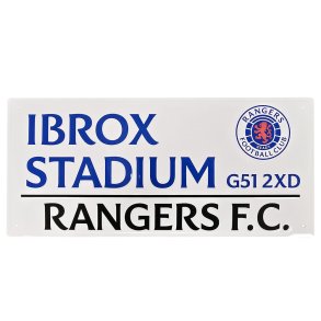 Rangers FC Gadeskilt