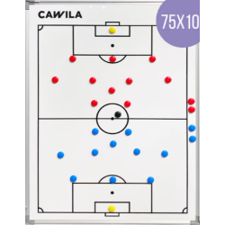 Whiteboard Fodbold Taktiktavle - Model Cawila - Str. 75x100