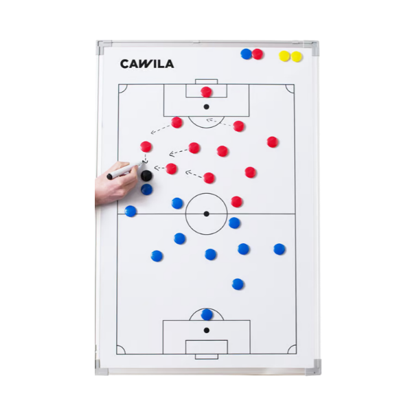 Whiteboard Fodbold Taktiktavle - Model Cawila - Str. 45x60