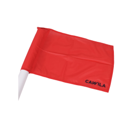 Hjrneflag - Ensfarvet - 50 mm