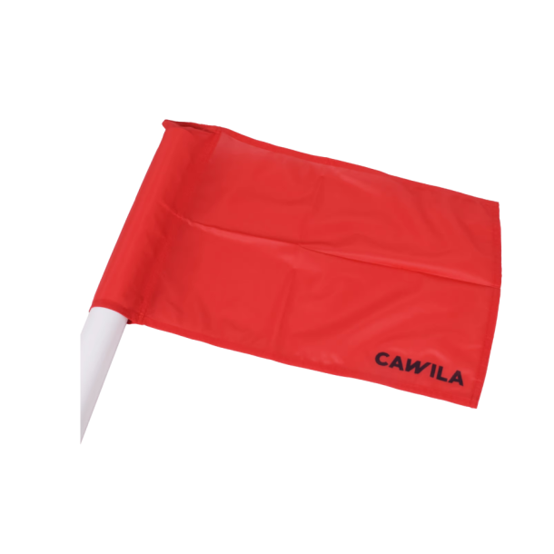 Hjrneflag - Ensfarvet - 50 mm