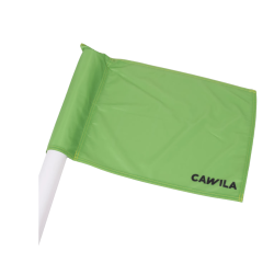 Hjrneflag - Ensfarvet - 50 mm