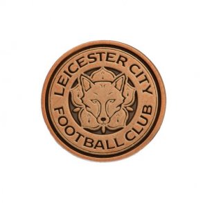 Leicester City FC Badge Antique Gold