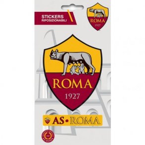 AS Roma Logo Klistermrke
