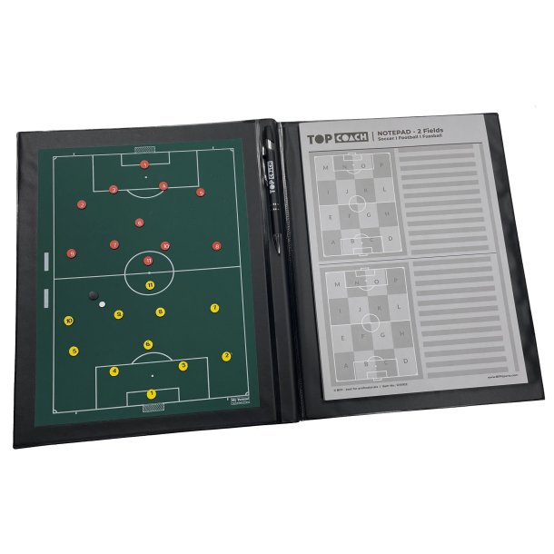 Top Coach Fodbold Tr�ner Taktikmappe - Str. A4