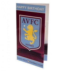 Aston Villa F.C. Fdselsdagskort 