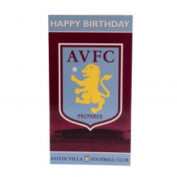Aston Villa F.C. Fdselsdagskort 