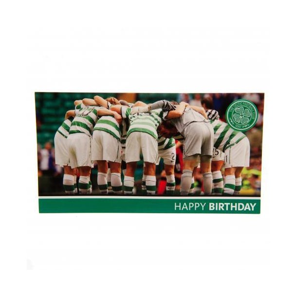 Celtic F.C. Fdselsdagskort Med Spillere